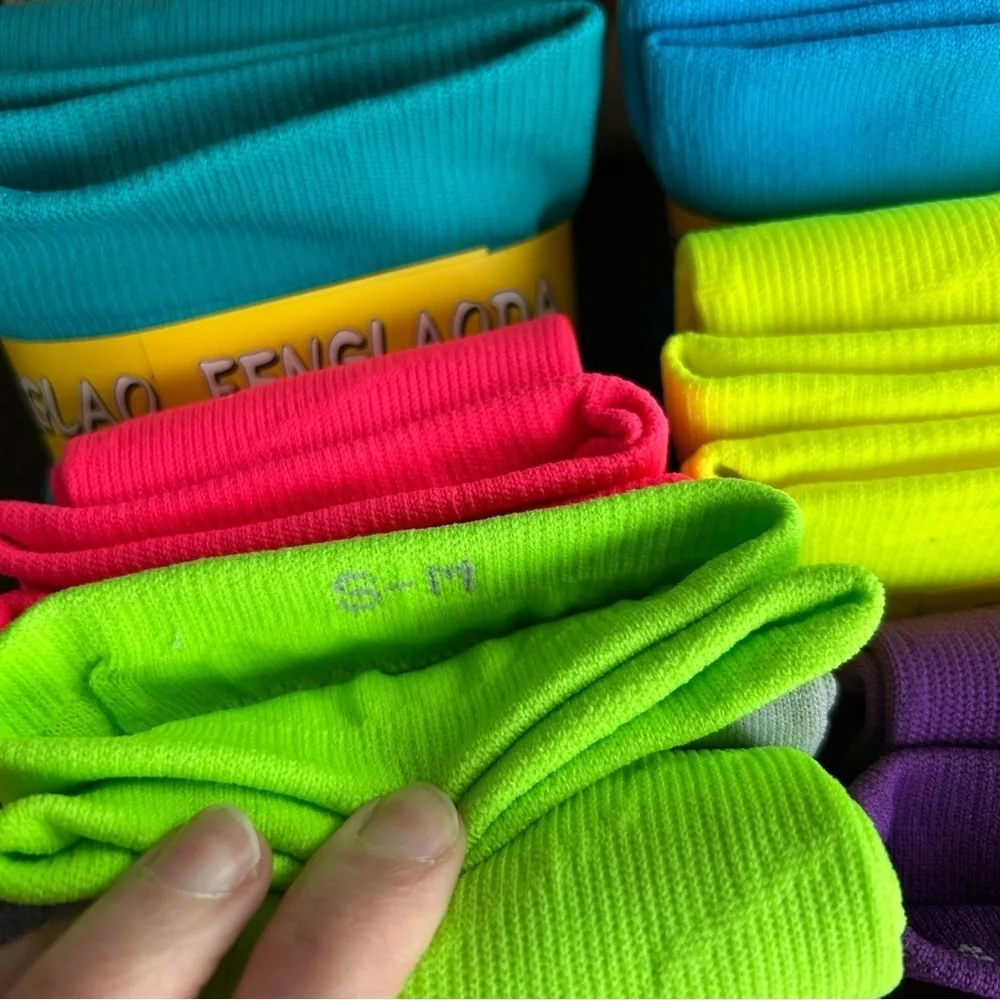 Sporty, Neon Compression Socks, 20-30mmHg compression (1 pair)